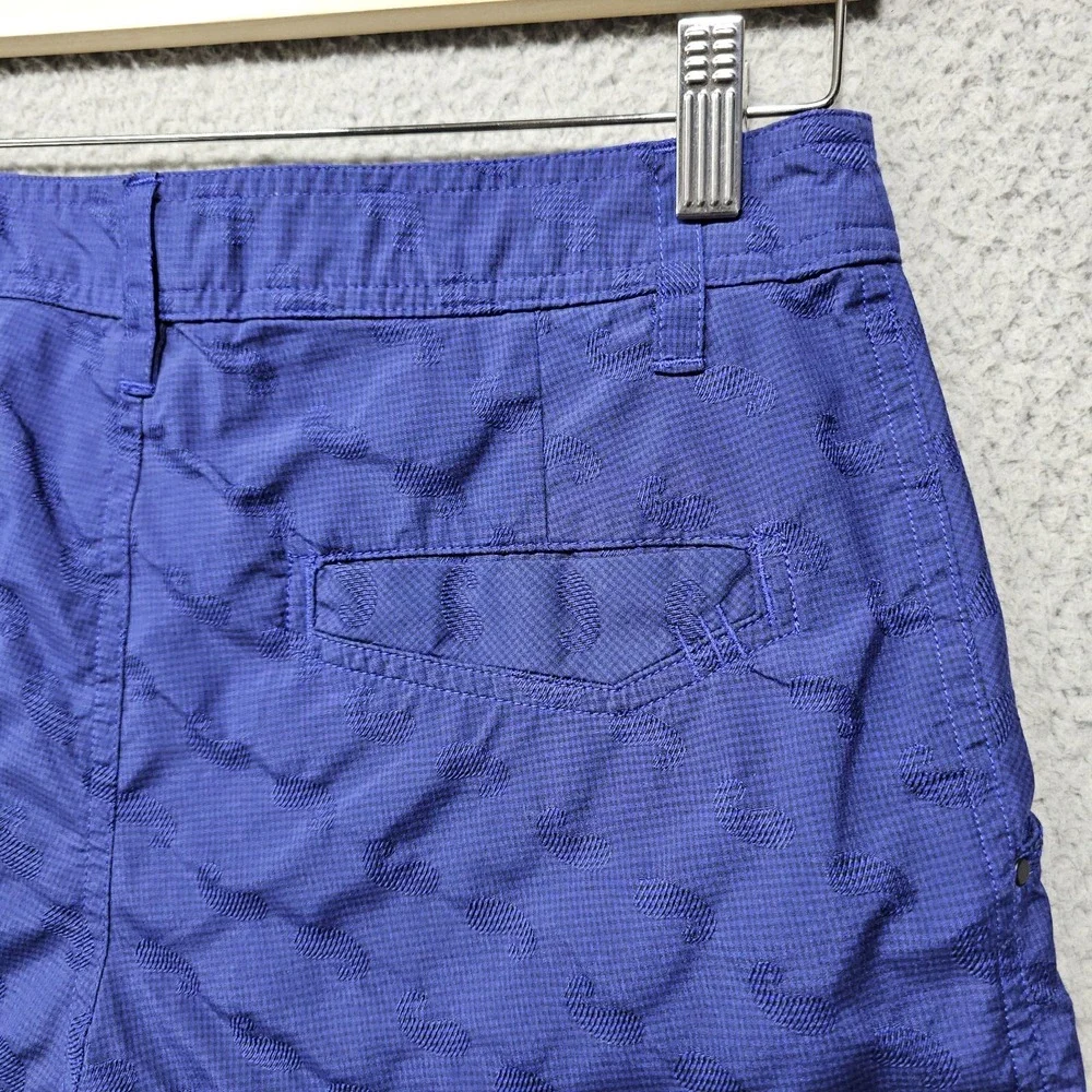 Lululemon Shorts Mens 29 Blue Paisley Jacquard Athletic Chino 10